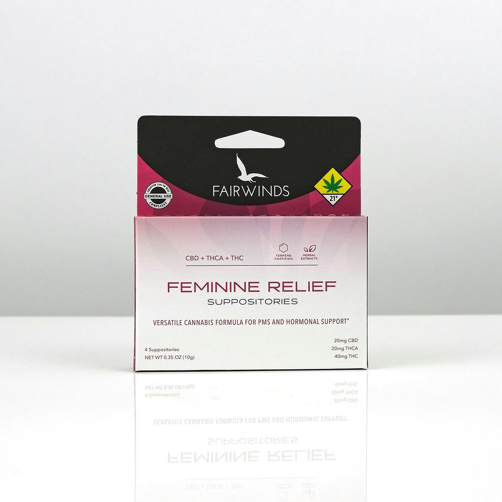 Topicals-Feminine Relief 4pk (FW)